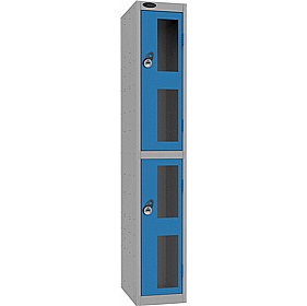 Stellar Probe Antibacterial Anti-Theft Vision Lockers with Manual Combination Lock - Office Storage