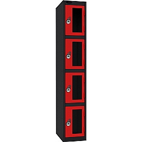 Stellar Probe Antibacterial Anti-Theft Vision Lockers with Manual Combination Lock - Office Storage