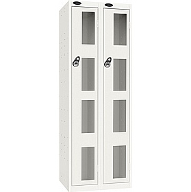 Stellar Probe Antibacterial Anti-Theft Vision Lockers with Manual Combination Lock - Office Storage