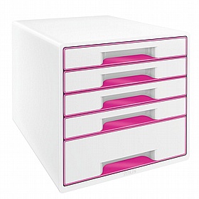 Leitz Colour 5 Drawer Desktop Cabinet - Office Storage