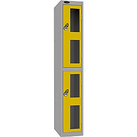 Stellar Probe Equinox Antibacterial Anti-Theft Vision Lockers with Manual Combination Lock - Office Storage