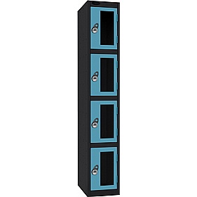 Stellar Probe Equinox Antibacterial Anti-Theft Vision Lockers with Manual Combination Lock - Office Storage