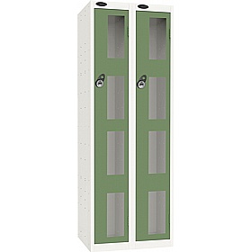 Stellar Probe Equinox Antibacterial Anti-Theft Vision Lockers with Manual Combination Lock - Office Storage