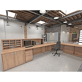 Enquire Modular Reception Desk - Reception Area