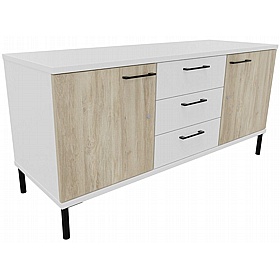 Unified Duo Executive Credenza Storage Unit - Office Storage