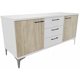 Unified Duo Executive Credenza Storage Unit - Office Storage