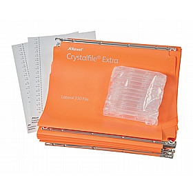 Rexel Crystalfile Extra Plus 330 Lateral Files - Pack of 25 - Office Accessories