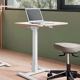 Leitz Ergo Folding Sit Stand Desk - Office Desks