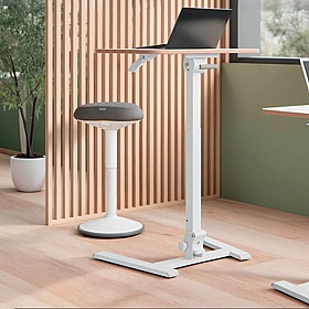Leitz Ergo Folding Sit Stand Desk - Office Desks