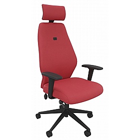 Solo High Back Ergonomic Posture Task Chairs with Headrest - Office Chairs