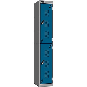 Stellar Probe Antibacterial Perforated Door Lockers with Cam Lock - Office Storage