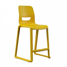 Postura Ergonomic One Piece High Back School Stools - School Furniture