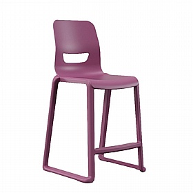 Postura Ergonomic One Piece High Back School Stools - School Furniture