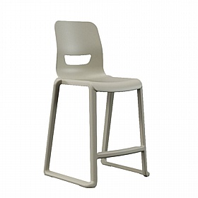 Postura Ergonomic One Piece High Back School Stools - School Furniture