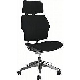Humanscale Freedom Headrest Fabric Task Chair - Office Chairs