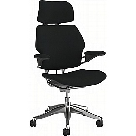 Humanscale Freedom Headrest Fabric Task Chair - Office Chairs