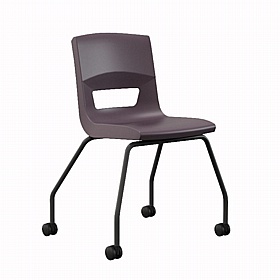 Postura Ergonomic 4 Leg Mobile School Chairs - School Furniture