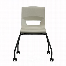 Postura Ergonomic 4 Leg Mobile School Chairs - School Furniture