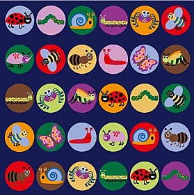 KinderColour Mini Beasts Placement Carpet - School Furniture