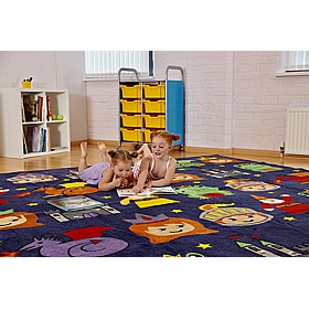 Kinder Storytelling Placement Carpet - School Furniture