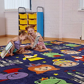 Kinder Storytelling Placement Carpet - School Furniture