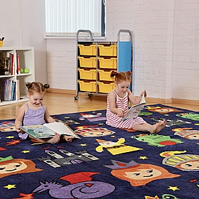 Kinder Storytelling Placement Carpet - School Furniture