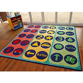 Kinder Yes No Maybe Placement Carpet