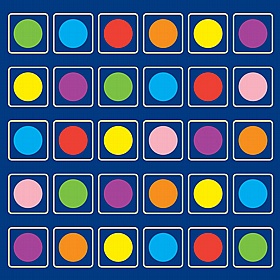 KinderColour Spots Placement Carpet - School Furniture