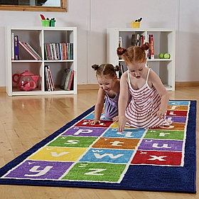 Kinder Alphabet Runner Placement Carpet - School Furniture