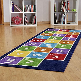 Kinder Alphabet Runner Placement Carpet