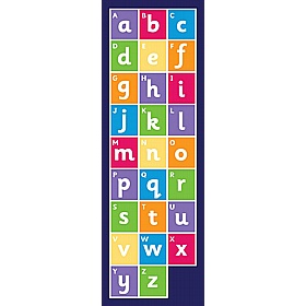 Kinder Alphabet Runner Placement Carpet - School Furniture