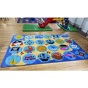 Kinder Pirate Placement Carpet