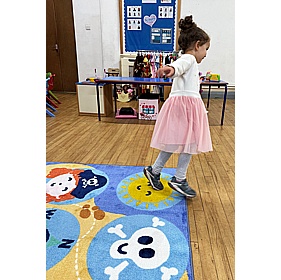 Kinder Pirate Placement Carpet - School Furniture
