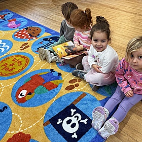 Kinder Pirate Placement Carpet - School Furniture
