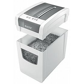 Leitz IQ Slim Home Office Autofeed Cross Cut Paper Shredder - Office Accessories