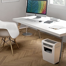 Leitz IQ Home Office Autofeed Cross Cut Paper Shredder - Office Accessories