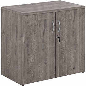 Contract Plus Desk High Double Door Office Cupboards - Office Storage