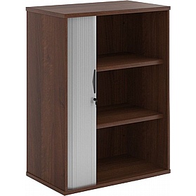 Contract Plus Wooden Tambour Office Cupboards - Office Storage
