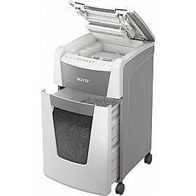 Leitz IQ-P4 XL Office Autofeed Cross Cut Paper Shredder - Office Accessories