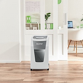 Leitz IQ-P5 XL Office Autofeed Micro Paper Shredder - Office Accessories