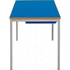 Alumni Fully Welded Rectangular School Tables with Trays - School Furniture