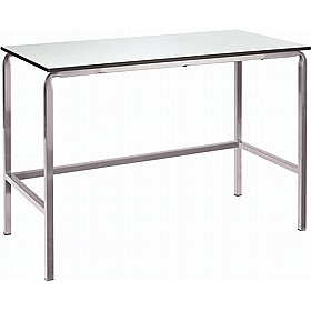 Alumni Crush Bent C-Frame Rectangular Art Science and Lab Tables
