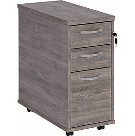 Contract Plus Tall Narrow Under Desk Mobile Pedestals - Office Storage