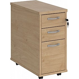 Contract Plus Tall Narrow Under Desk Mobile Pedestals - Office Storage