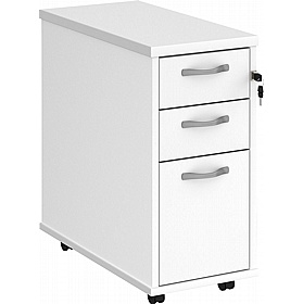 Contract Plus Tall Narrow Under Desk Mobile Pedestals - Office Storage