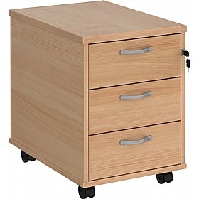Contract Plus Low Mobile Under Desk Pedestals - Office Storage