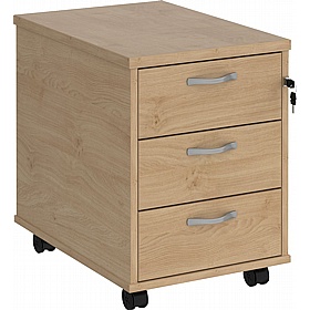 Contract Plus Low Mobile Under Desk Pedestals - Office Storage