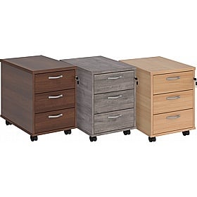 Contract Plus Low Mobile Under Desk Pedestals - Office Storage