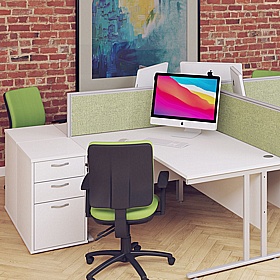 Contract Plus Desk High Pedestals - Office Storage