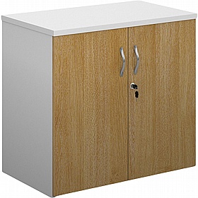 Contract Plus Duo Double Door Office Cupboards - Office Storage